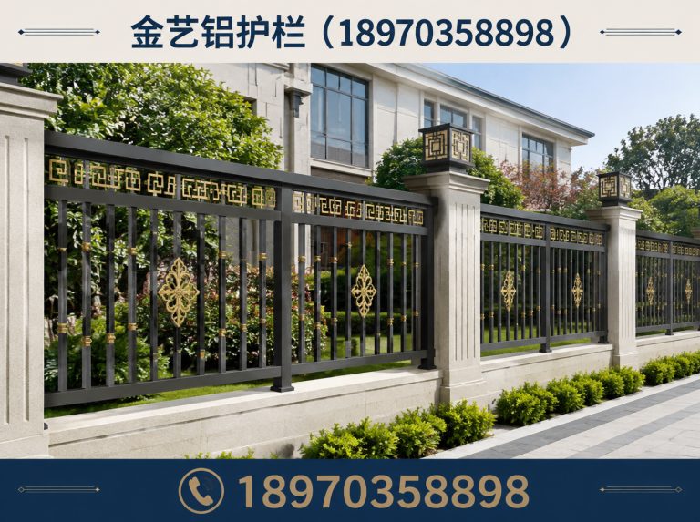 上饶金艺铝护栏展示图